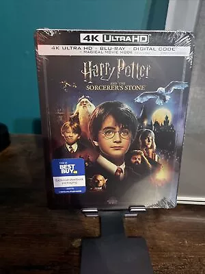 Harry Potter And The  Sorcerer's Stone Steelbook (4K Blu Ray Digital Expired) • $0.01
