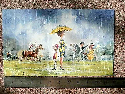 £2.99 • Buy Thelwell Cartoon Artist Print Pony Horse 'rain Hat'