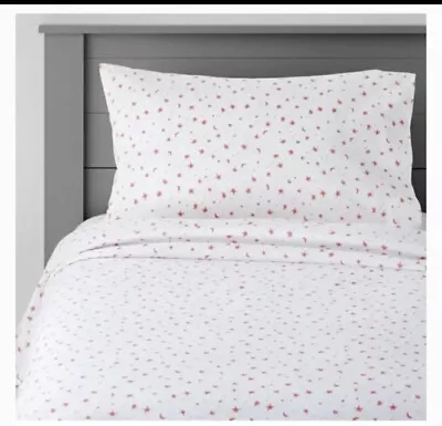 🧷 Pillowfort Toddler Sheet Set Moon And Stars Cotton 🆕 • $14.99