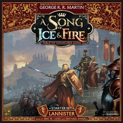 A Song Of Ice And Fire The Miniatures Game: Lannister Starter Set CMN SIF001B • $98.99