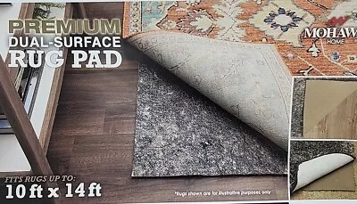 NEW Mohawk Home Premium Dual-Surface Rug Pad 10'x14' (DR002) • $199.99