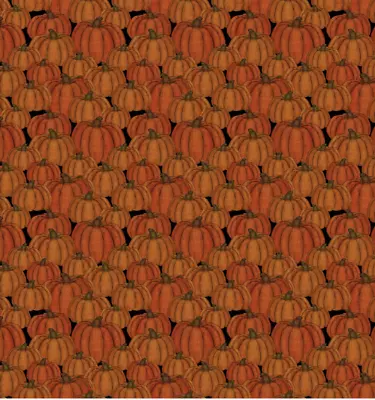 3 Wishes 16633 Harvest Campers Pumpkins Orange Cotton Fabric By The Yard • $12.50