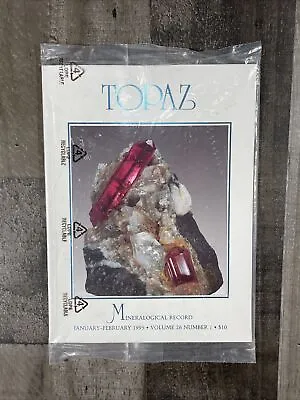 TOPAZ Mineralogical Record Magazine January - February 1995 Volume 26 #1 SEALED • $22.49