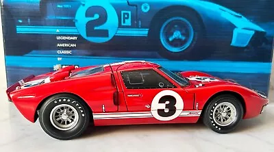 Ford GT40 MK II #3 1967 Exoto 1/18 Diecast Scale Model Car Daytona Foyt/Gurney • $399.95