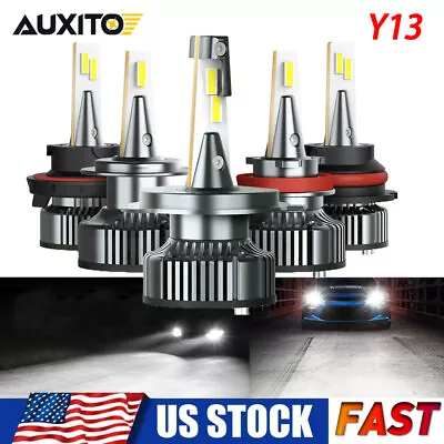 Y13 AUXITO 9005 9006 H11 9007 H4 9012 LED Headlight Bulbs 16000LM High Power EON • $83.99