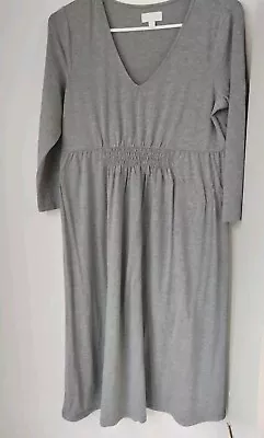 A Glow Maternity Dress  Super Soft & Comfy Long Dress Size Small 3/4 Sleeves  • $10
