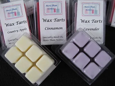 Soy Wax Tarts - 6 Break Apart Cubes For Melting - Many Fragrances Available • $2.50