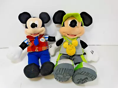 Disney Parks Exclusive Mickey Mouse Plush Lot Of 2 • $10.98