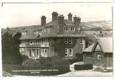 Real Photo Postcard John Howard Convalescent Home Kemp Town Brighton Posted 1967 • £1.85