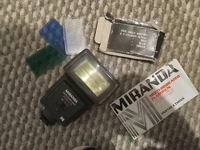 Miranda 700CD Multi-Dedicated Flash For 35mm SLR Cameras - Not Tested • £2