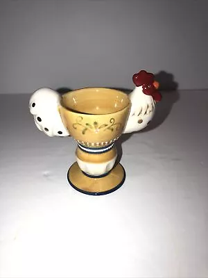 Vintage Chicken Egg Cup 2.5” Tall • $6