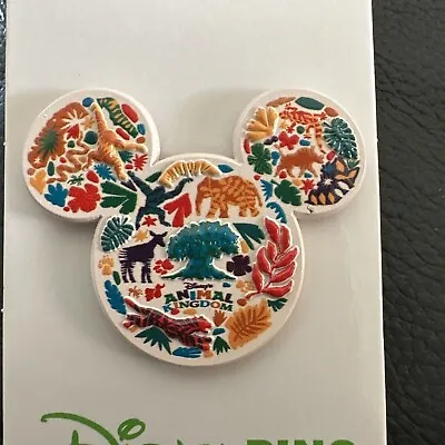 New Disney Parks Animal Kingdom Mickey Head Pin Tree Of Life • $21.75