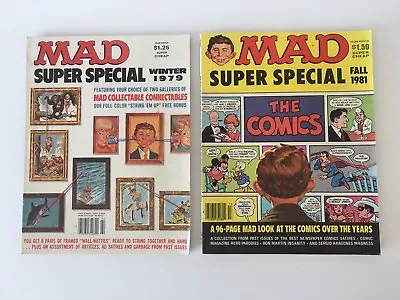 Mad Magazine Super Special Lot Of 2 (Nos. 29 36) FN/VF With No 29 Insert Intact • $20