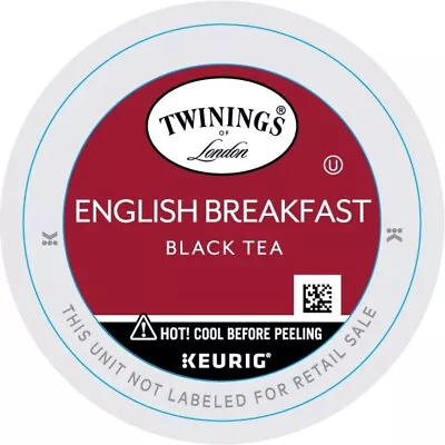 Twinings Of London English Breakfast Tea K-Cups For Keurig 24 Count • $20.49