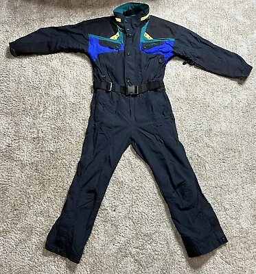 Ski Suit Nordica Men's One Piece Ski Suit Size L Vintage Rare LARGE • $99.99