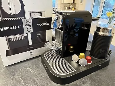 Nespresso Coffee Machine - Magimix CitiZ & Milk Frother • £23