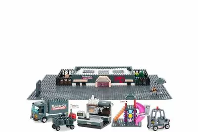 Bunnings Block Cafe Warehouse Truck Playground Trolley Forklift 544 Pieces • $49.99