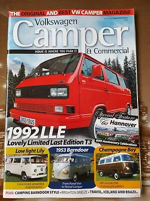Volkswagen Camper & Commercial Magazine January 2008 Split Screen Bay Window T3 • £3.50
