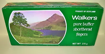 VINTAGE WALKERS SHORTBREAD TIN 375g (empty) Scotland • $21.17