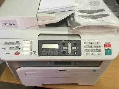 $95 • Buy Lanier Aficio SP 1200SF Copier Scanner FAX Printer