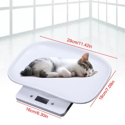$30.50 • Buy Digital Pet Scale Small Dogs Cats Animal Scale Weight Veterinary Diet Healthy