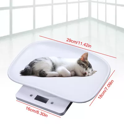 $30.50 • Buy Digital Pet Scale Small Dogs Cats Animal Scale Weight Veterinary Diet Healthy