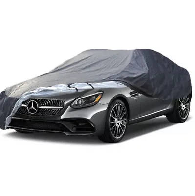 Heavy Duty Waterproof Cotton Lined Premium Outdoor Car Cover Mercedes Benz Slk • $49.26