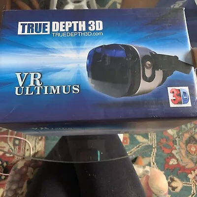 True Depth 3D® VR ULTIMUS Virtual Reality Headset Fits All 4-6  Phones • $18