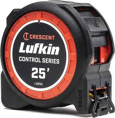 Lufkin Tape Measure 25  X 1-3/16  Command Control Series Yellow Clad • $13.99