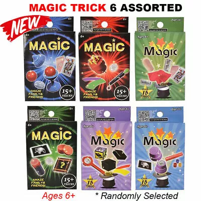 Tricks Finger Poker Card Fingers Thumb Magic Props Magic Tricks 6 Assorted AU • $9.99