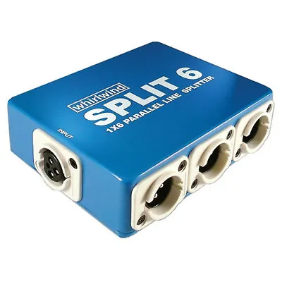 Whirlwind SPLIT6 - 1x6 Line Level Parallel Splitter • $97.50