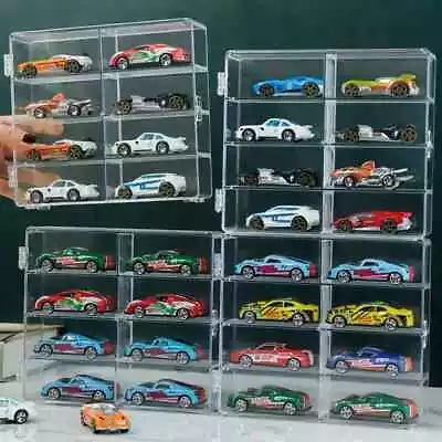 NEW In BOX 1:64 Car Model Storage Box For Diecast Cars  Hot Wheels BIRTHDAY • $13.99