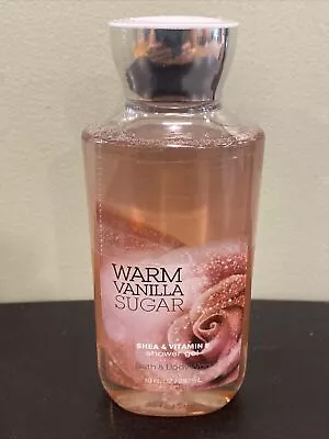 Bath & Body Works WARM VANILLA SUGAR Shower Gel With Shea And Vitamin E.  NEW • £10.12