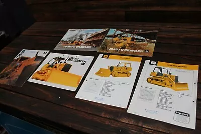 Vintage John Deere Bulldozer Tractor Sales Brochure Catalogue JD350 JD450 JD750 • $39.99