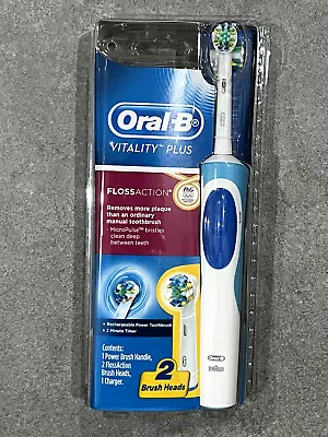 $25 • Buy Oral -b Vitality Plus Floss Action Rechargeable Electric Toothbrush 1 Pack - New