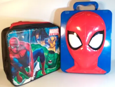 Marvel Heroes Lunch Bag And  Marvel Spiderman Luch Box • £8.99