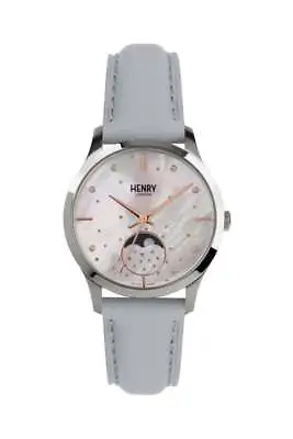 Henry London Ladies Moon Phase Watch HL35-LS-0327 • $102.10