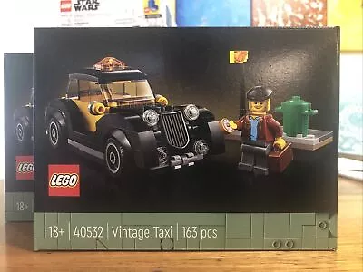LEGO Icons: Vintage Taxi (40532) Brand New & Sealed. Retired Exclusive!! • $69.95