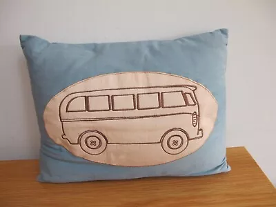 Cushion - Camper Van- John Lewis Little Home- Blue Cover- Rectangular • £8.50