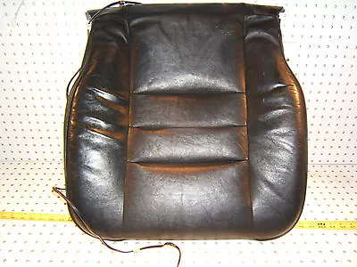 Mercedes 82-87 C126 560SEC Front Seat LEATHER Black 1 CoverCushion / HeatT#1 • $339