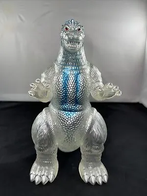 2022 MARUSAN 350 Godzilla 1989 9” Clear Sofubi BIOLLANTE Blue Silver Sprays • $219.99