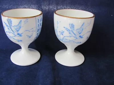 PAIR Wedgwood Etruria Antique Arts & Crafts Era Egg Cups ...c 1881     #2 • £3.99