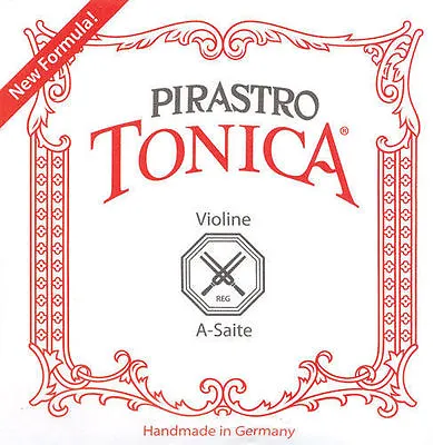 New Formula Pirastro Tonica Violin String Set 4/4 Ball End • $29.90