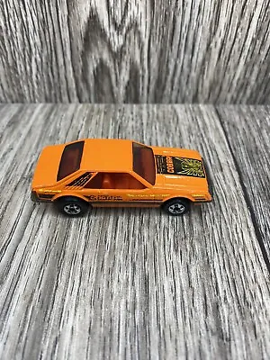 1979 Vintage Hot Wheels Ford SVO Mustang Turbo Cobra Orange Fox Body • $24.99