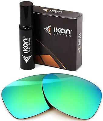 Polarized IKON Iridium Replacement Lenses For Oakley Dispatch 2 Emerald Mirror • $35.90