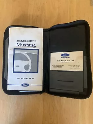 2000 Mustang Owners Guide/ Manual With Case • $10