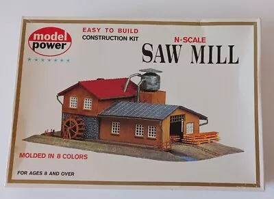 Lumber Saw Mill Building Kit N Scale #1523 Nib With Instructions • $29.99