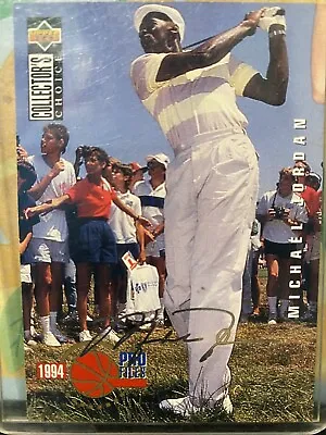 1994 Upper Deck Collector’s Choice Silver Signature Michael Jordan #204 • $15