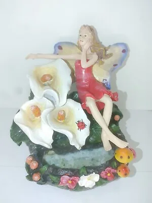 Fairy  TABLETOP Water WATERFALL Indoor FOUNTAIN Garden POND Good (Sold As Is) • $25