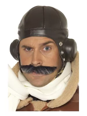 Flying Hat 1940's Wartime Pilot WW2 Halloween Fancy Dress Costume Accessory • $16.45